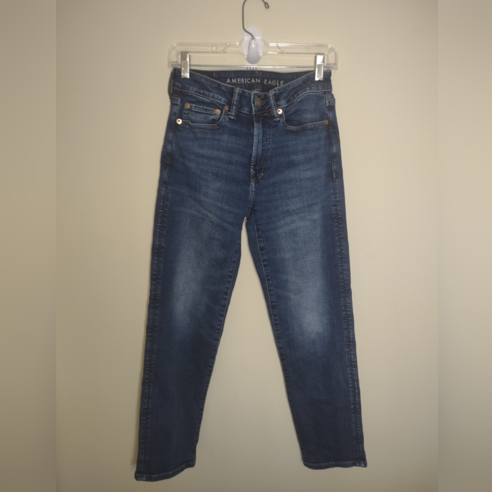 American Eagle Outfitters Airflex jeans Athletic Straight 2% stretch 28x26 1/2"